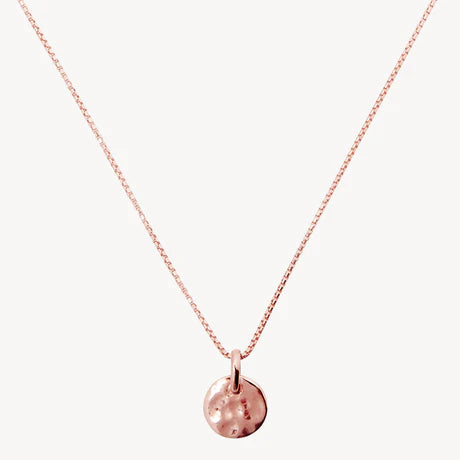 Najo Tigger Disc Necklace (rose) – Duffs Jewellers