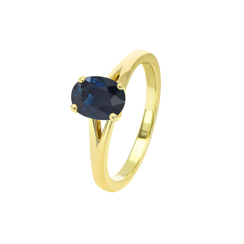 Sapphire Dreams 9ct Yellow Gold Alexia Ring