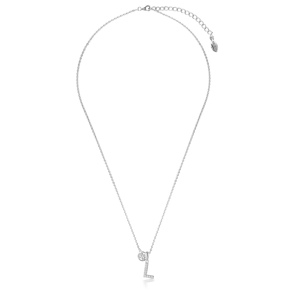 Georgini Luxury Letter L Silver Necklace – Duffs Jewellers