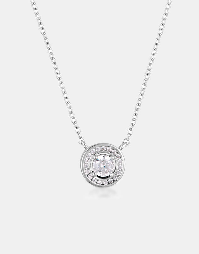 Georgini Milestone White CZ Necklace