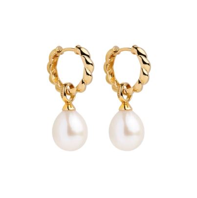 Najo Dew Drop Pearl Earrings