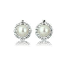 Georgini Oceans Tasman Freshwater Pearl Earrings