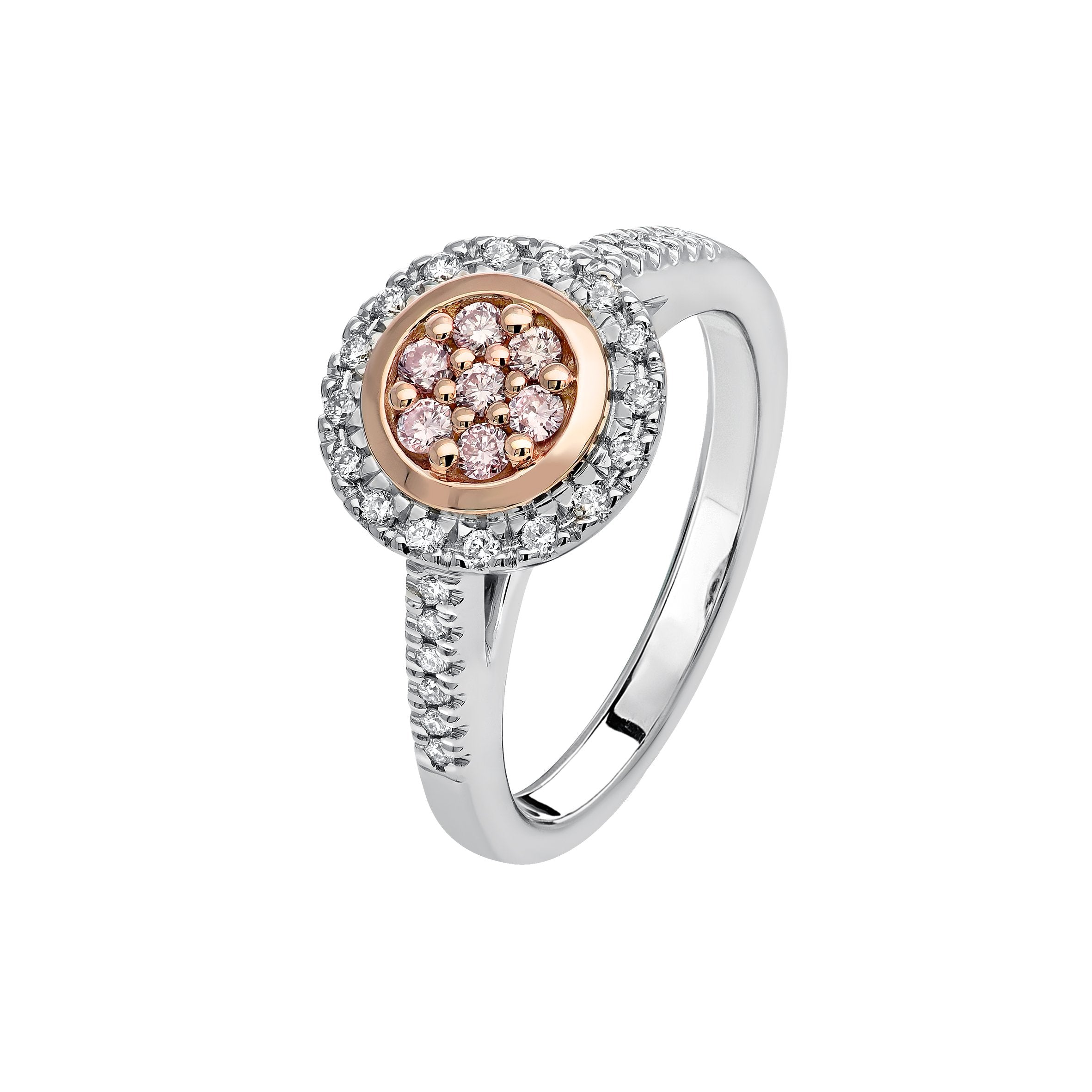 Australian pink diamond deals ring