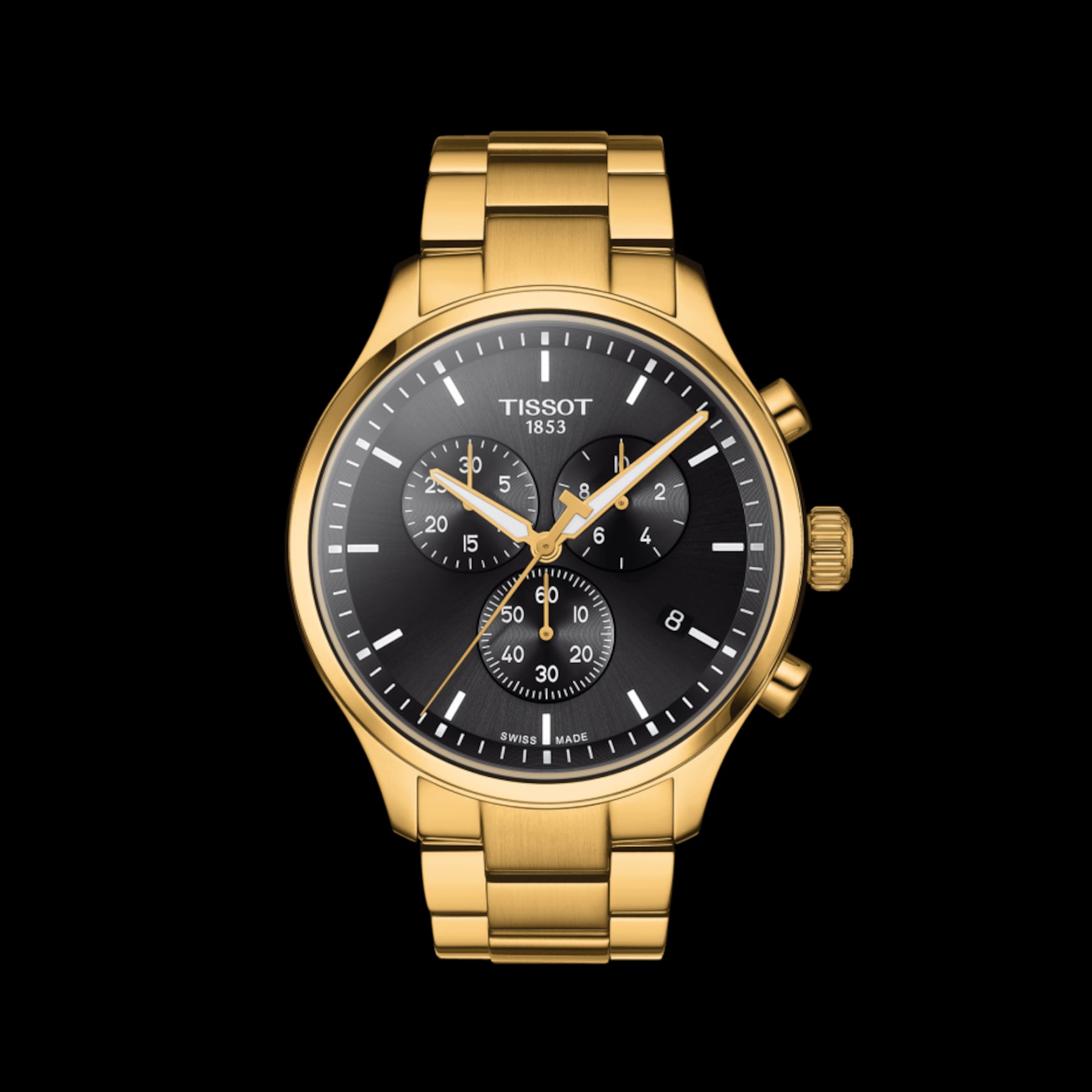 Tissot hot sale chronograph gold