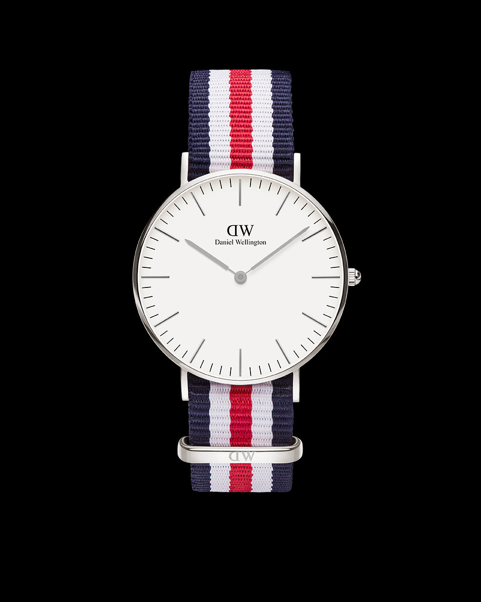 DW Classic 36mm Canterbury S White – Duffs Jewellers