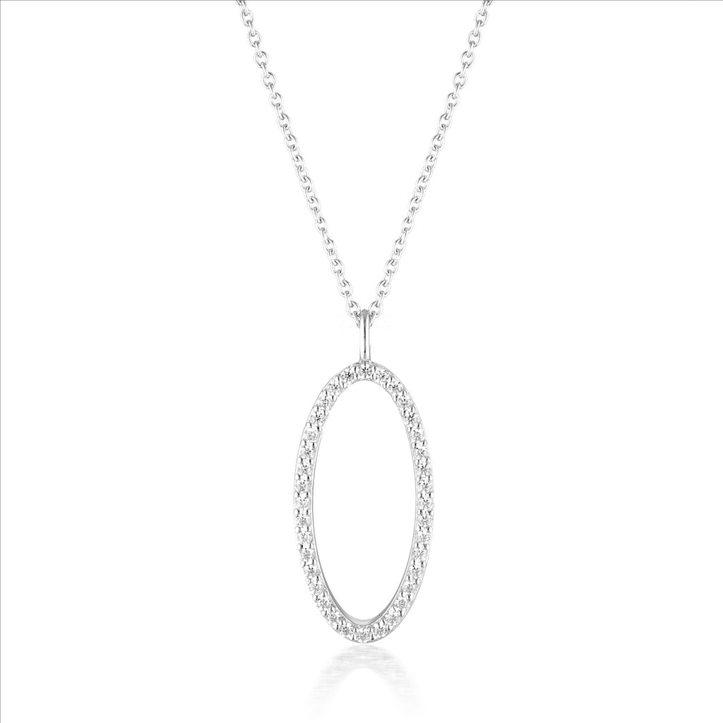 Georgini Aurora Celestial Pendant Silver